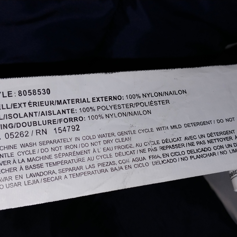 POINT ZERO Navy Blue Ultralight Packable Jacket - Picture 6 of 7
